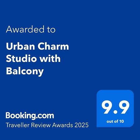 Urban Charm Studio With Balcony Тирана Екстер'єр фото